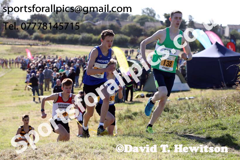 Mens under-17s Start Fitness NEH, Wrekenton. Photo:  David T. Hewitson/Sports for All Pics